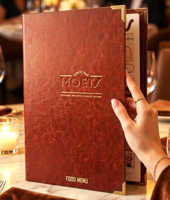 Luxury Leather Menu